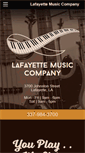 Mobile Screenshot of lafmusic.com